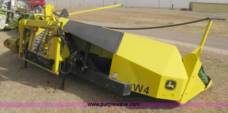 image for item 3516 2009 John Deere 678 rotary harvesting forage head