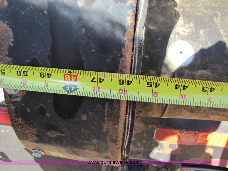 image for item 3523 2001 Red River 48' live bottom belted trailer