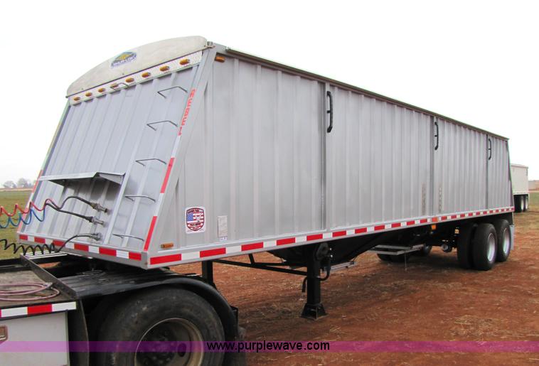 image for item 3555 2011 Rebel 34' double hopper grain trailer