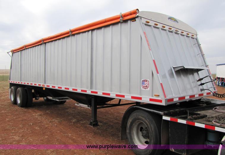 image for item 3555 2011 Rebel 34' double hopper grain trailer