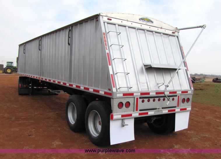 image for item 3555 2011 Rebel 34' double hopper grain trailer