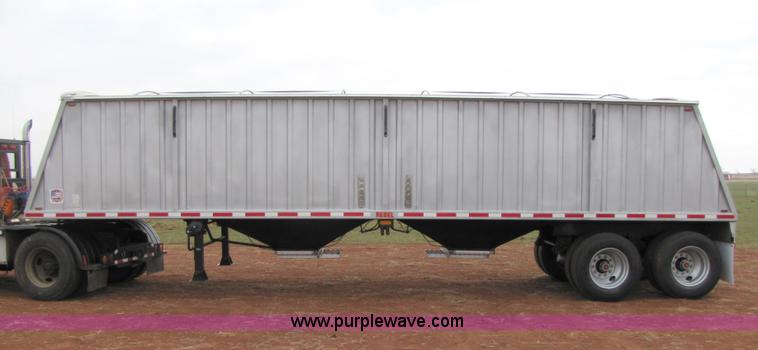image for item 3555 2011 Rebel 34' double hopper grain trailer