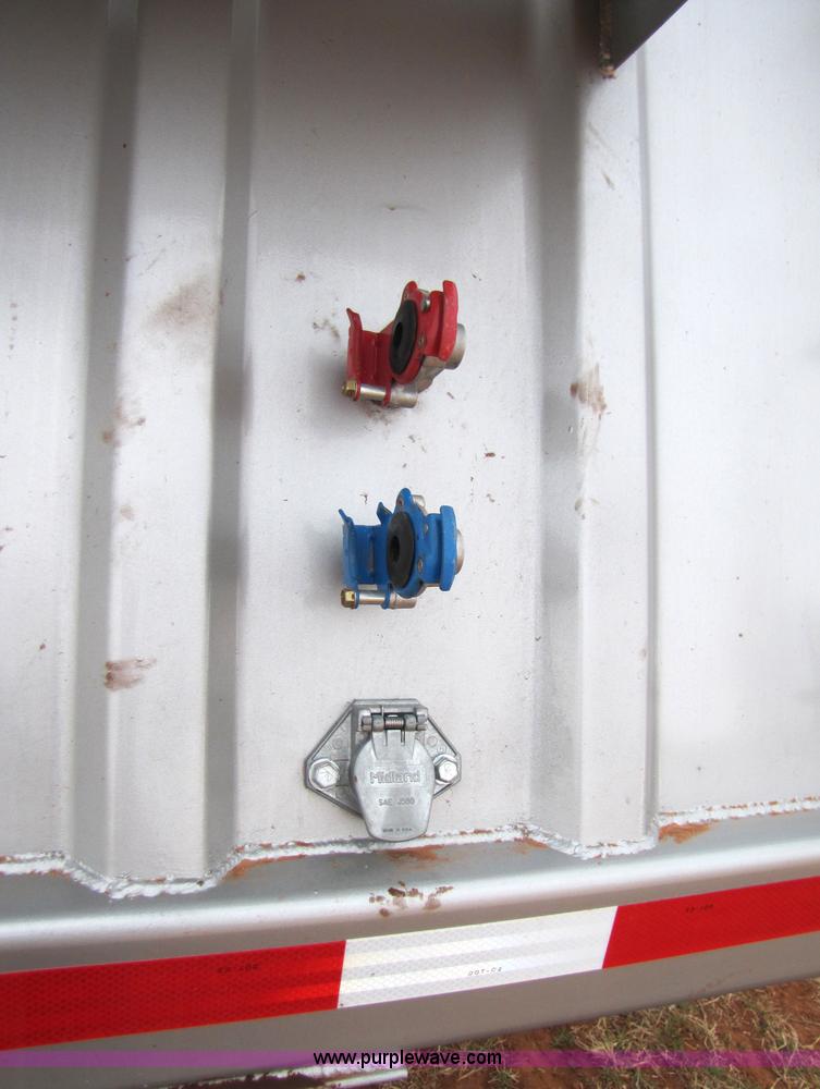 image for item 3555 2011 Rebel 34' double hopper grain trailer