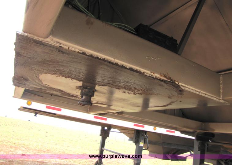 image for item 3555 2011 Rebel 34' double hopper grain trailer