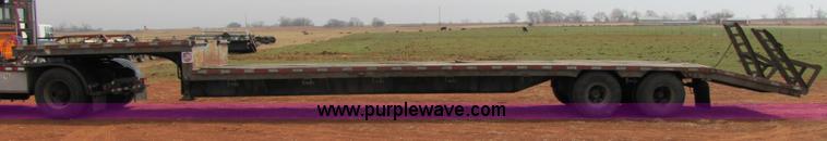 image for item 3556 1978 Great Dane 50' drop deck semi trailer