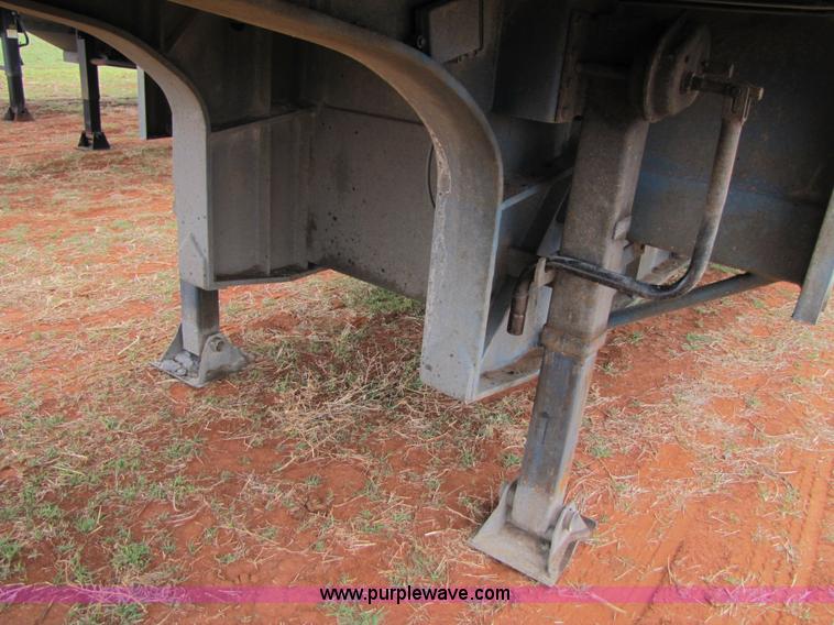 image for item 3556 1978 Great Dane 50' drop deck semi trailer