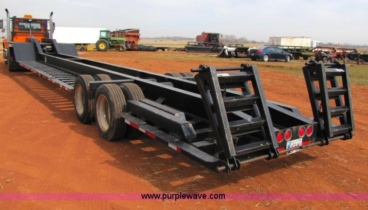 image for item 3557 50' expandable combine/sprayer trailer