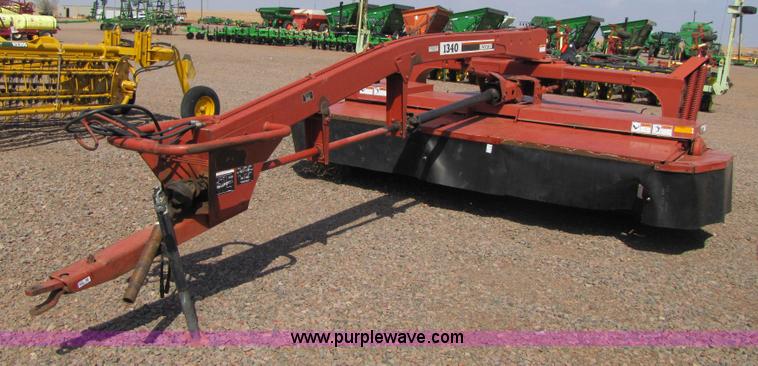 image for item 4227 Hesston 1340 center pivot disk mower
