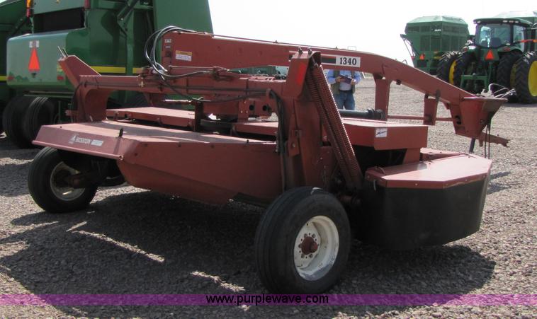 image for item 4227 Hesston 1340 center pivot disk mower