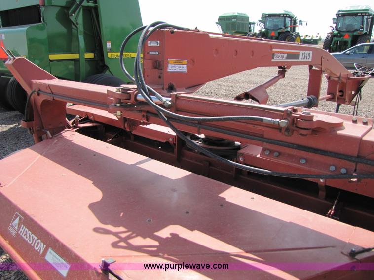 image for item 4227 Hesston 1340 center pivot disk mower