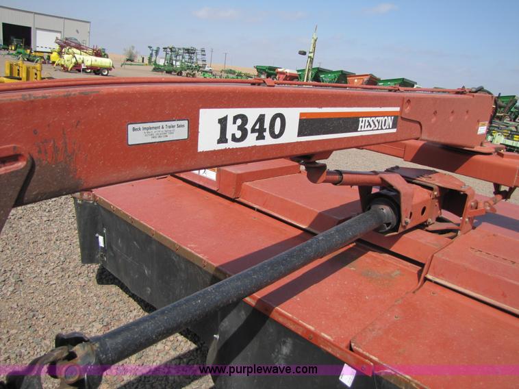 image for item 4227 Hesston 1340 center pivot disk mower
