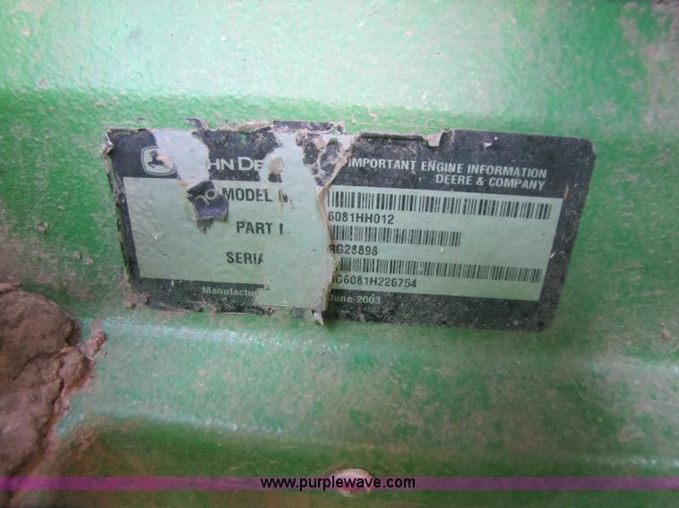 image for item 4229 2004 John Deere 9760 STS combine