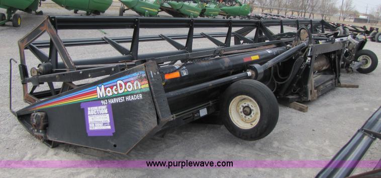 image for item 4247 2005 Mac Don 963 36' draper head