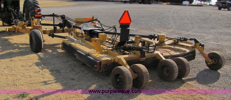 image for item 9512 Tiger TWR-120 10' single wing mower with Tiger offset hitch