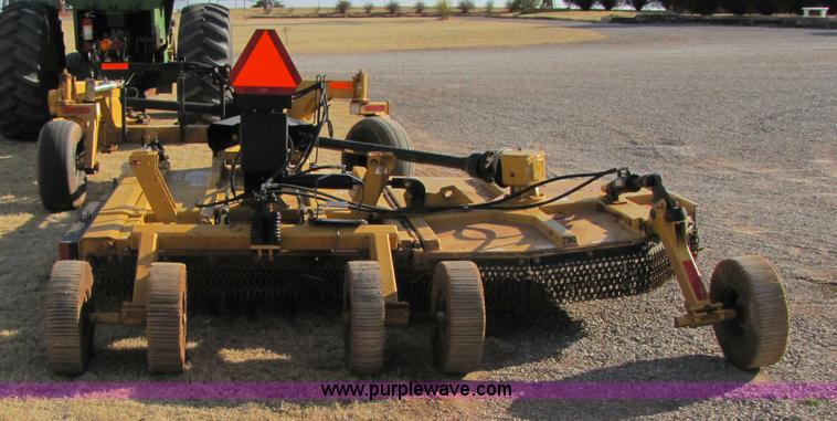 image for item 9512 Tiger TWR-120 10' single wing mower with Tiger offset hitch