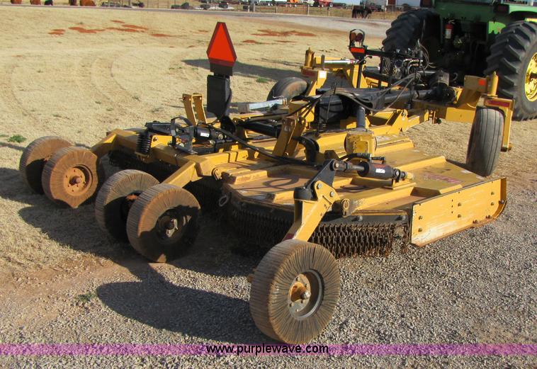 image for item 9512 Tiger TWR-120 10' single wing mower with Tiger offset hitch