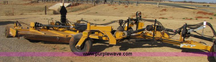 image for item 9512 Tiger TWR-120 10' single wing mower with Tiger offset hitch