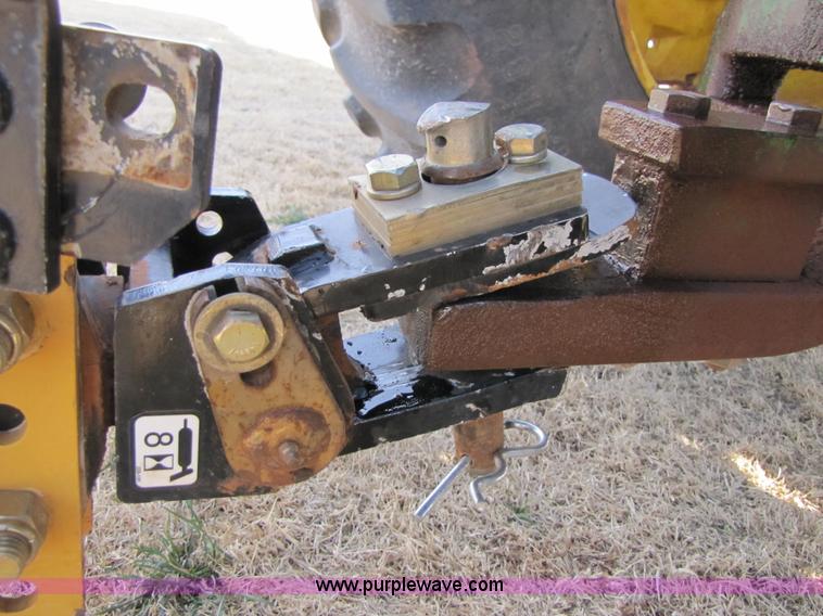 image for item 9512 Tiger TWR-120 10' single wing mower with Tiger offset hitch