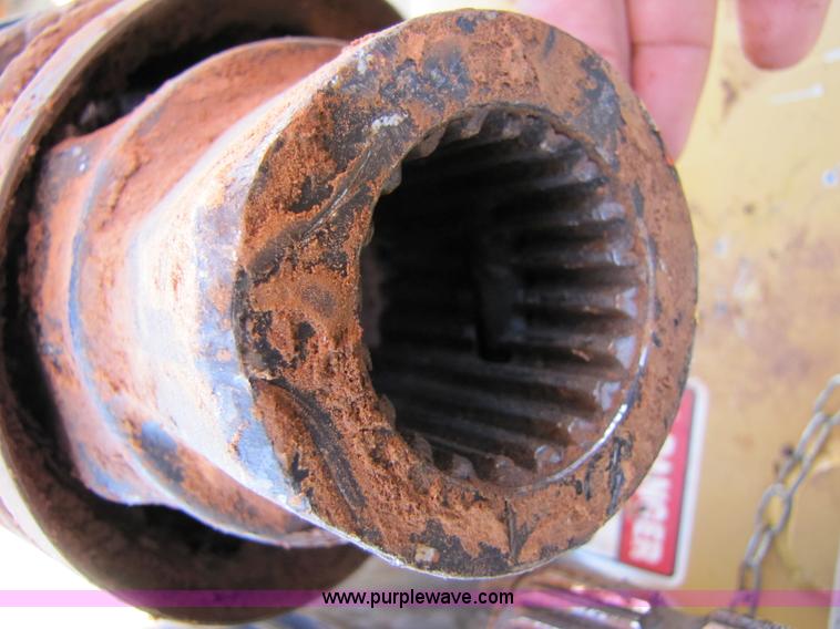 image for item 9512 Tiger TWR-120 10' single wing mower with Tiger offset hitch