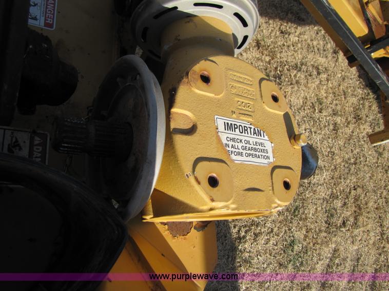 image for item 9512 Tiger TWR-120 10' single wing mower with Tiger offset hitch