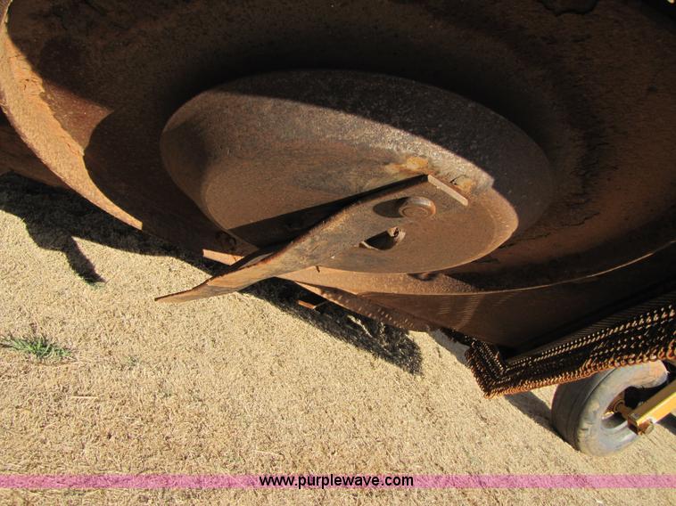 image for item 9512 Tiger TWR-120 10' single wing mower with Tiger offset hitch