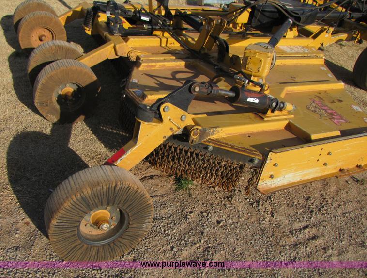 image for item 9512 Tiger TWR-120 10' single wing mower with Tiger offset hitch