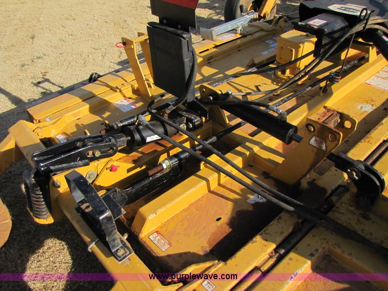 image for item 9512 Tiger TWR-120 10' single wing mower with Tiger offset hitch