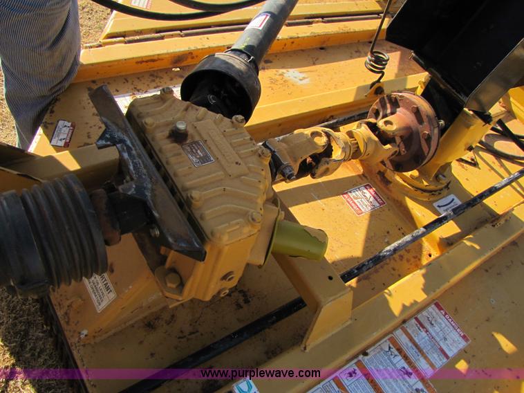 image for item 9512 Tiger TWR-120 10' single wing mower with Tiger offset hitch