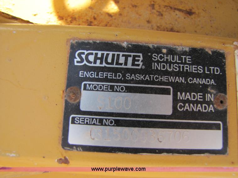 image for item 9512 Tiger TWR-120 10' single wing mower with Tiger offset hitch