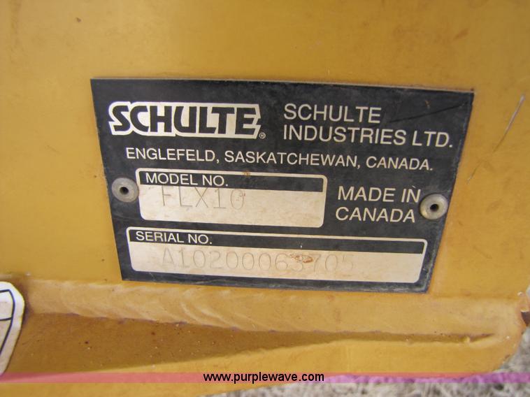 image for item 9512 Tiger TWR-120 10' single wing mower with Tiger offset hitch