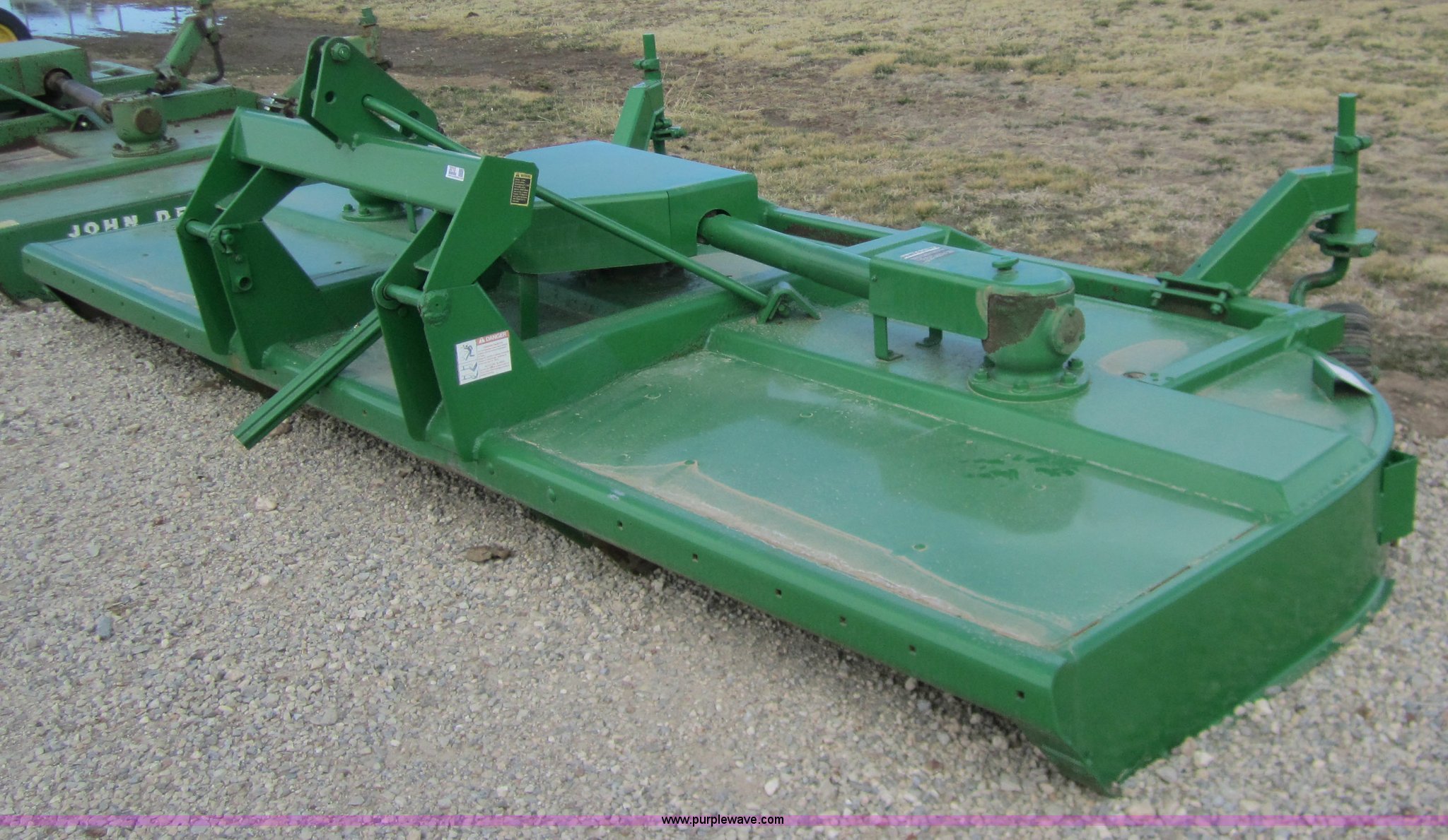John Deere 1418 rotary cutter/mower in Amarillo, TX Item 3010 sold