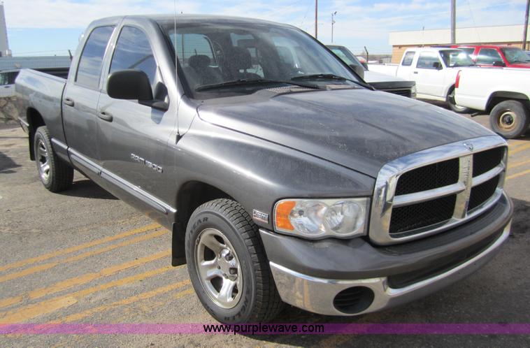 image for item 3210 2004 Dodge Ram 1500 Quad Cab pickup truck