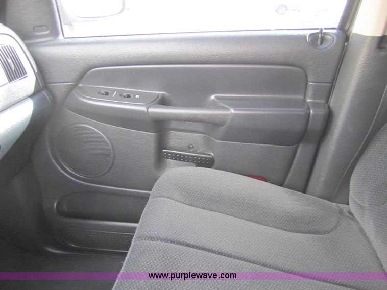 image for item 3210 2004 Dodge Ram 1500 Quad Cab pickup truck