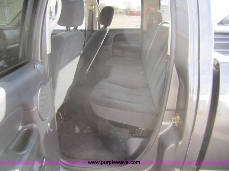 image for item 3210 2004 Dodge Ram 1500 Quad Cab pickup truck