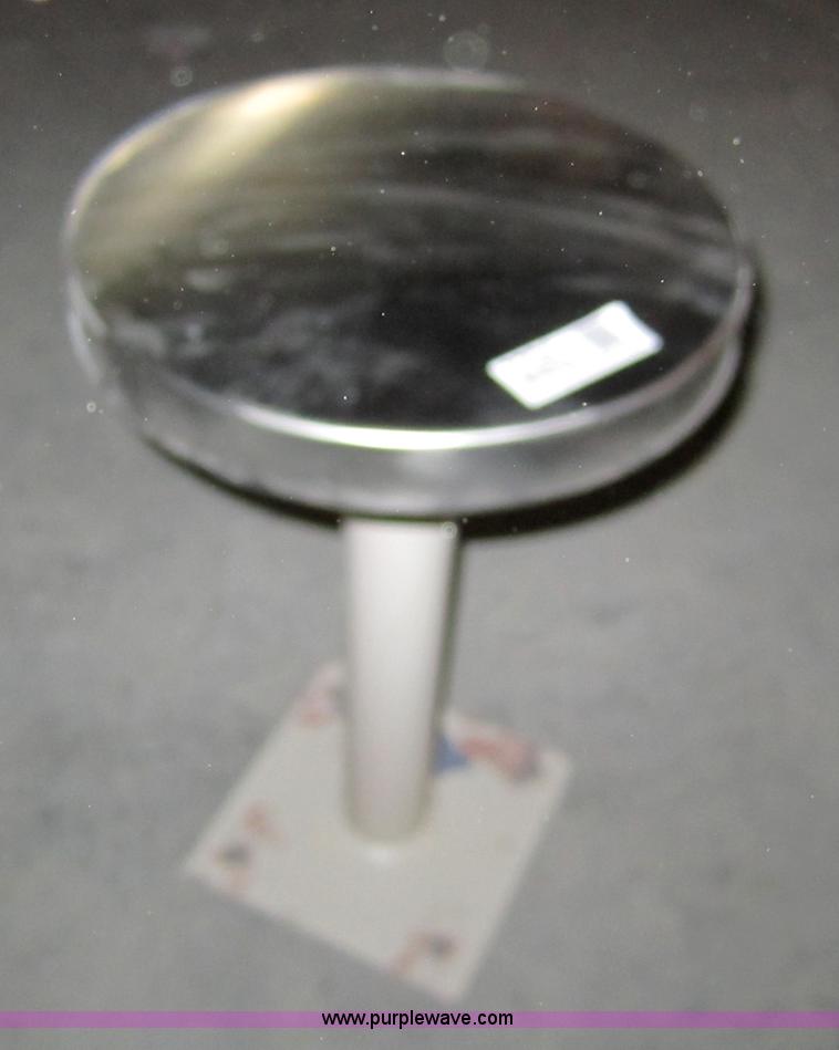 image for item 3224 (8) stainless steel top stools