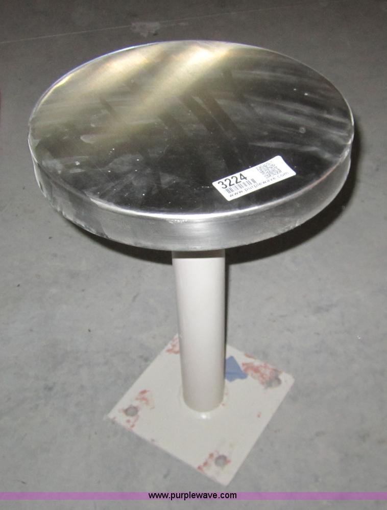 image for item 3224 (8) stainless steel top stools