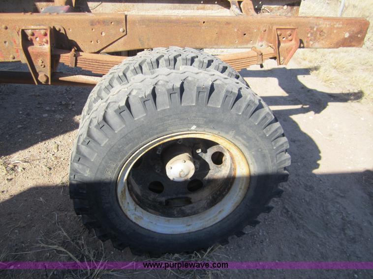 image for item 3435 1971 Chevrolet C50 truck cab and chassis