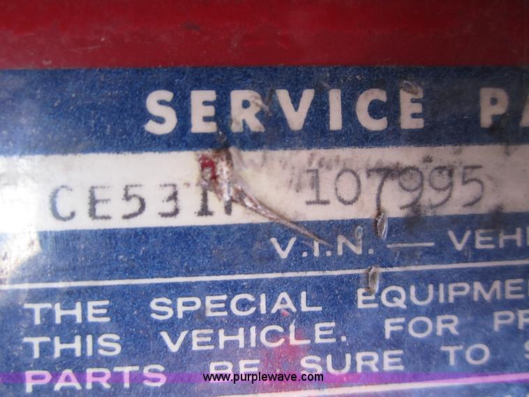 image for item 3435 1971 Chevrolet C50 truck cab and chassis