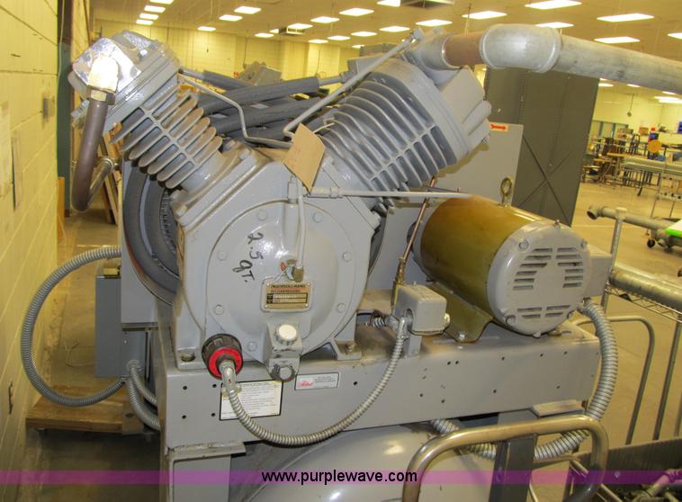 image for item 4039 Ingersoll Rand 7100 two stage industrial air compressor