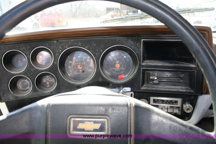 image for item 5060 1988 Chevrolet Custom Deluxe 30 pickup