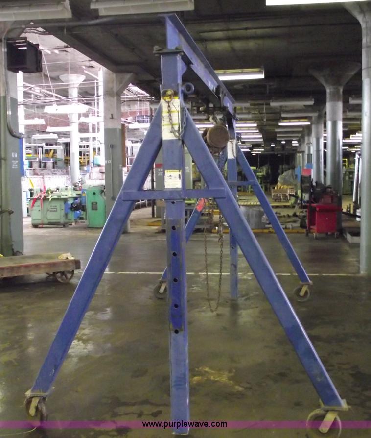 image for item 5387 T & S adjustable A-frame with slide and block