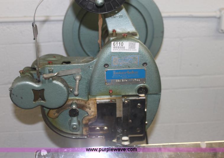 image for item 6110 Interlake S3A book stitching machine