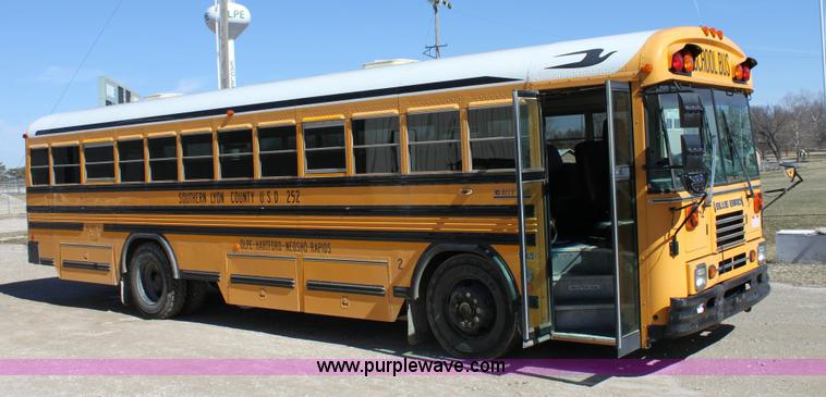 image for item 6329 2000 Blue Bird TC2000 school bus