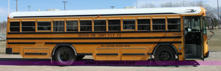 image for item 6329 2000 Blue Bird TC2000 school bus