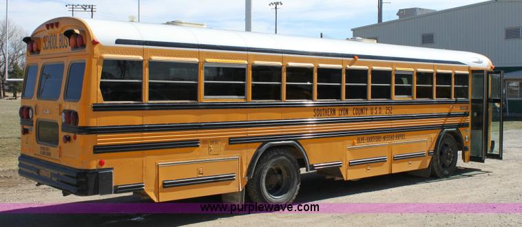 image for item 6329 2000 Blue Bird TC2000 school bus