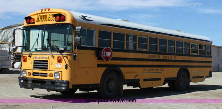 image for item 6329 2000 Blue Bird TC2000 school bus