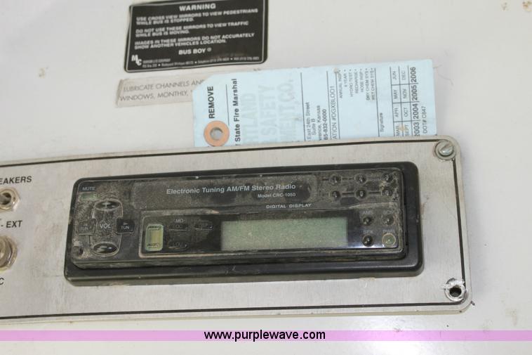 image for item 6329 2000 Blue Bird TC2000 school bus