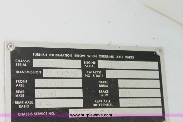 image for item 6329 2000 Blue Bird TC2000 school bus