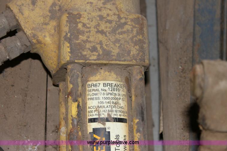 image for item 6406 Stanley BR67 hydraulic breaker