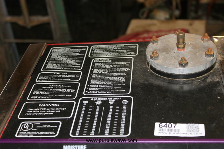 image for item 6407 Snap-On 3000 refrigerant recycling center
